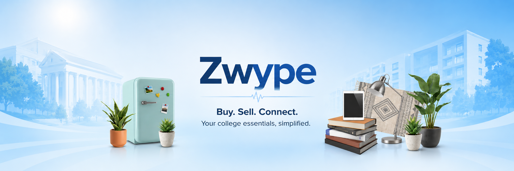 Zwype — Buy. Sell. Connect. The trusted student-to-student marketplace for Stevens and Hoboken.